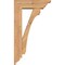 Ekena Millwork Legacy Traditional Smooth Bracket w/ Offset Brace, Western Red Cedar, 5 1/2"W x 16"D x 28"H BKT0604X16X28LEC01SWR - alternate 3